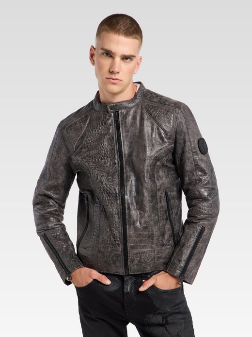 Herren Lederjacke  -  Faggiano