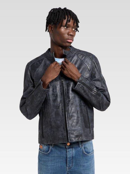 Herren Lederjacke  -  Faggiano