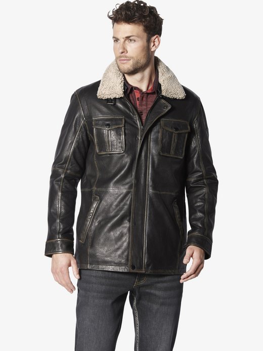 Herren Lederjacke - MANSITOTZI