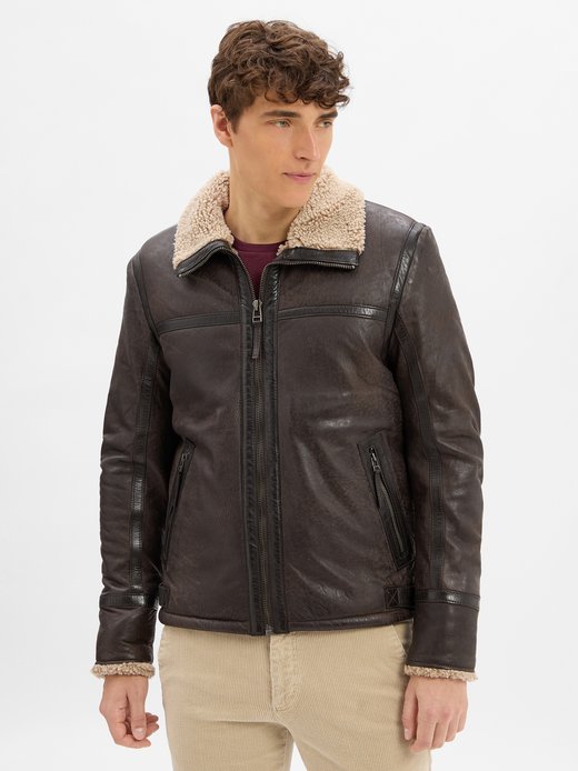 Herren Lederjacke - MMAlasko
