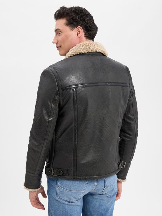Herren Lederjacke - MMAlasko