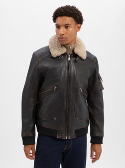 Herren Lederjacke - Pilot