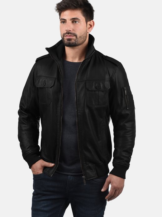Herren Lederjacke - SDFamash