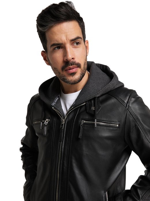 Herren Lederjacke  -  SMUDO