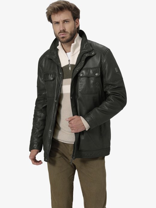 Herren Lederjacke - SOLIENTE