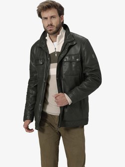 Herren Lederjacke - SOLIENTE