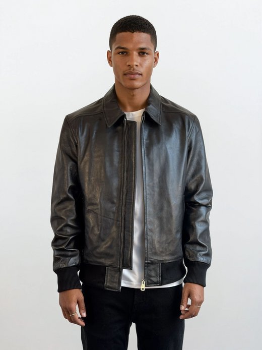 Herren Lederjacke  -  Yeray