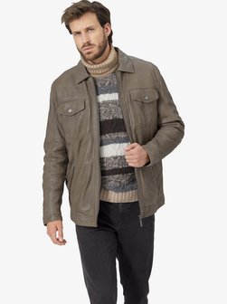 Herren Lederjacke - ZANLITE