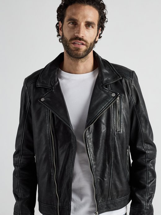 Herren Lederjacke