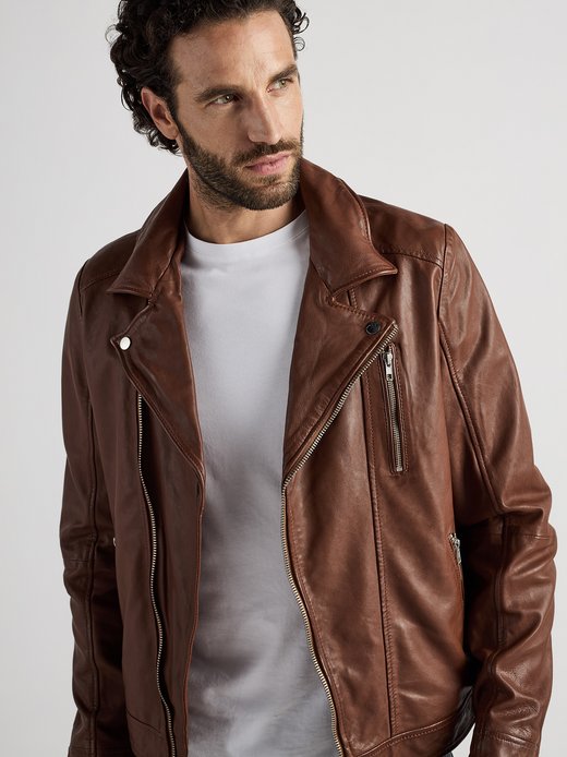Herren Lederjacke