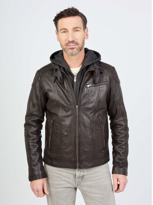 Herren Lederjacke