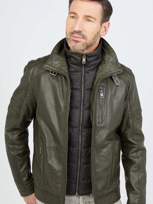 Herren Lederjacke