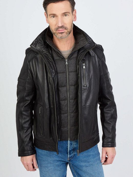 Herren Lederjacke