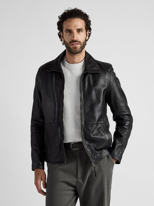 Herren Lederjacke
