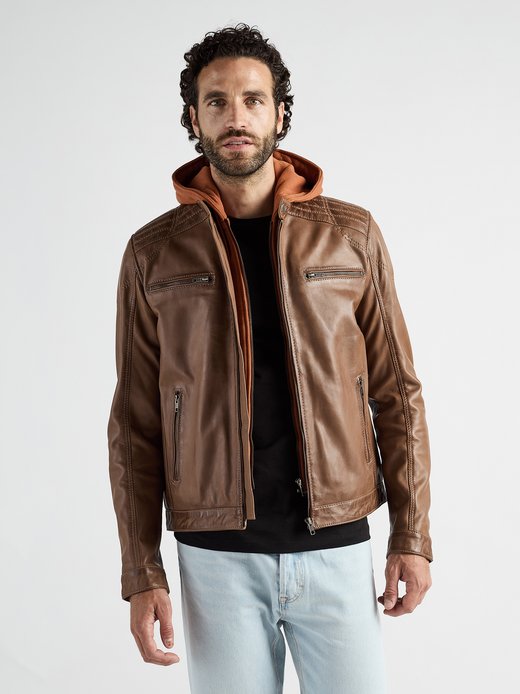 Herren Lederjacke
