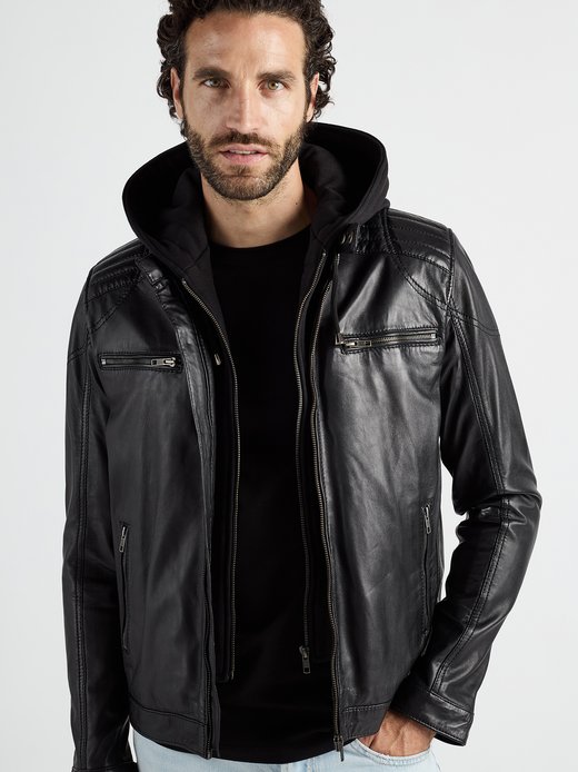Herren Lederjacke