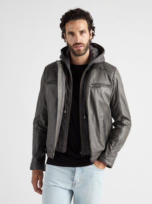 Herren Lederjacke