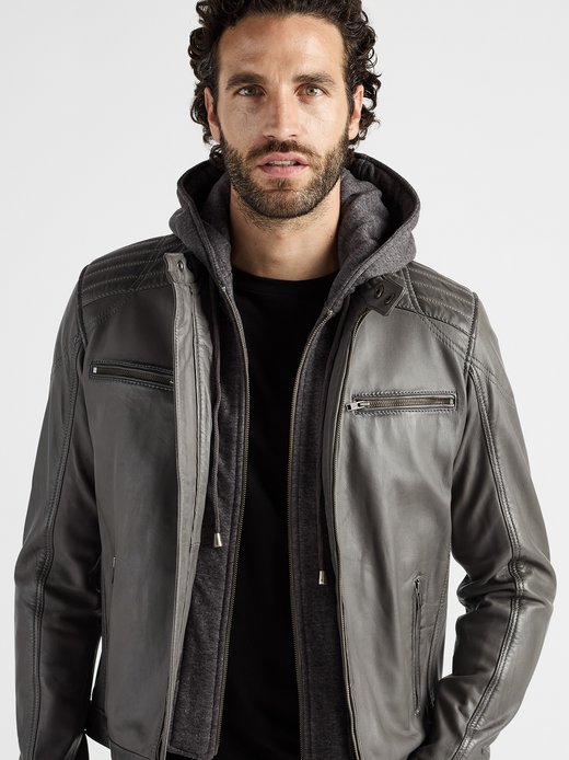 Herren Lederjacke