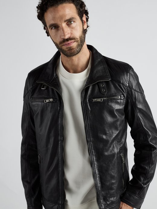 Herren Lederjacke