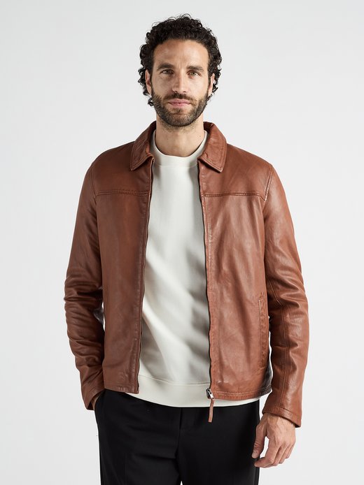 Herren Lederjacke