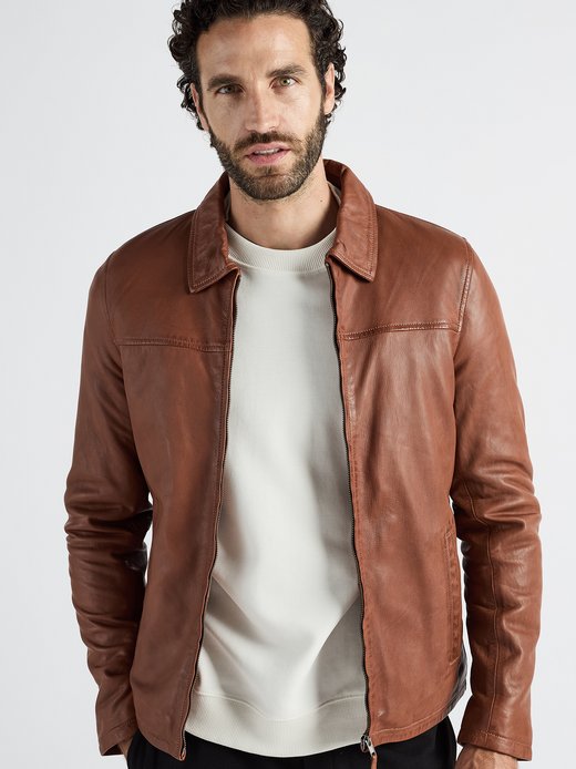 Herren Lederjacke