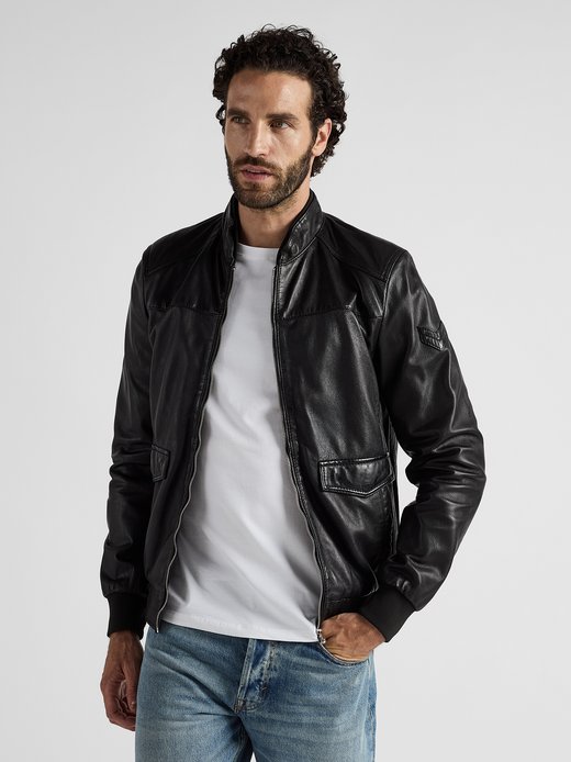 Herren Lederjacke