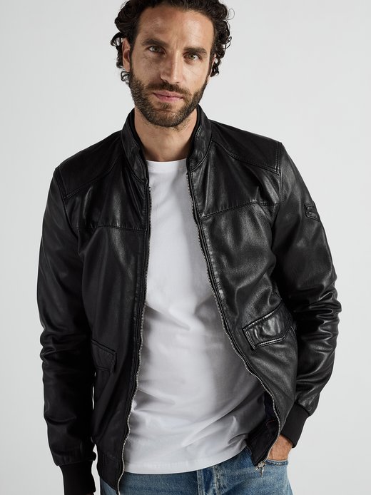 Herren Lederjacke
