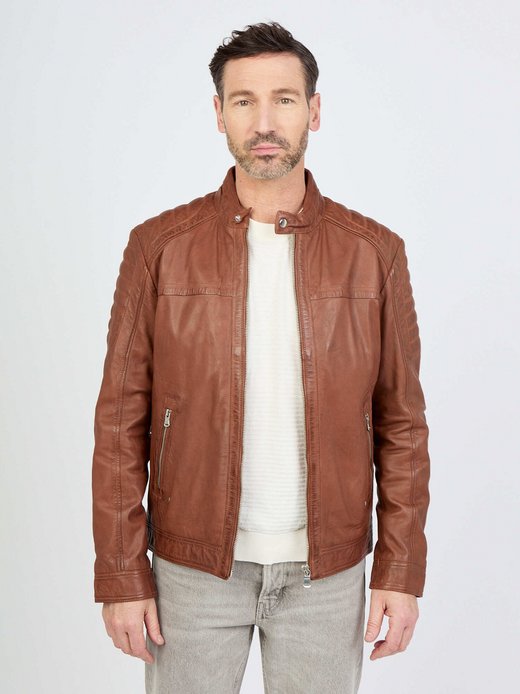 Herren Lederjacke