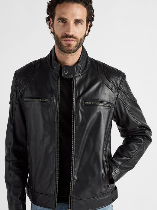 Herren Lederjacke