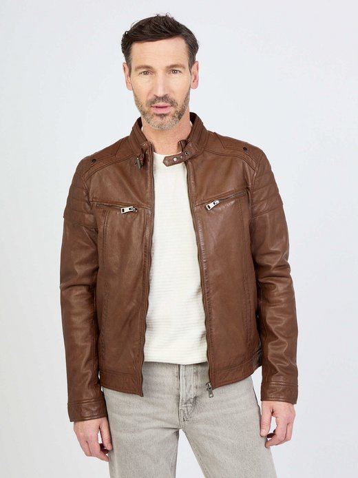 Herren Lederjacke