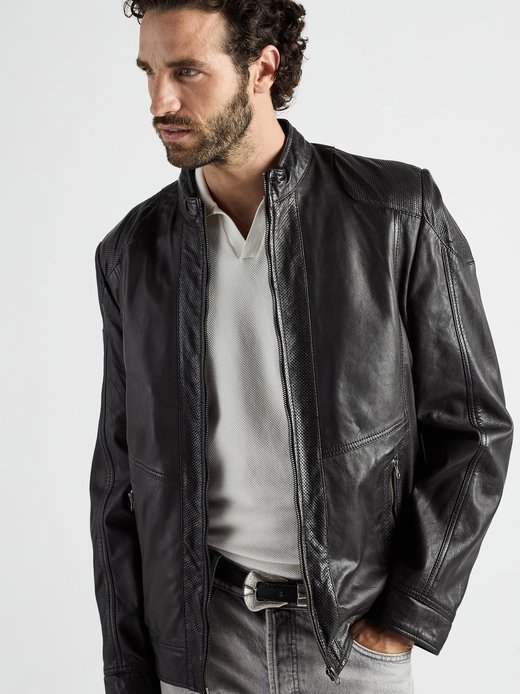 Herren Lederjacke