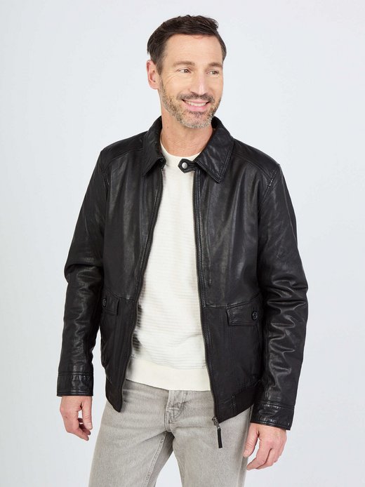 Herren Lederjacke