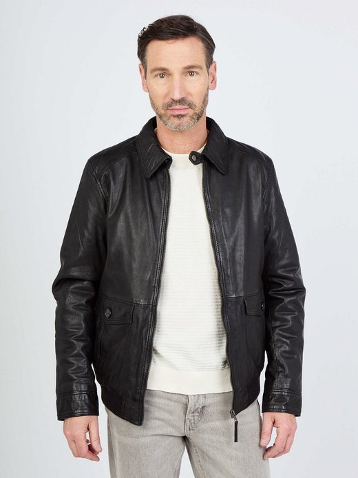 Herren Lederjacke