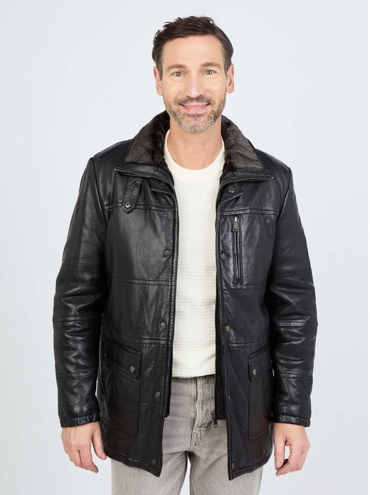 Herren Lederjacke