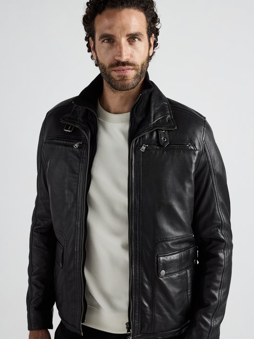 Herren Lederjacke