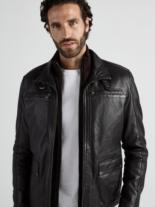 Herren Lederjacke