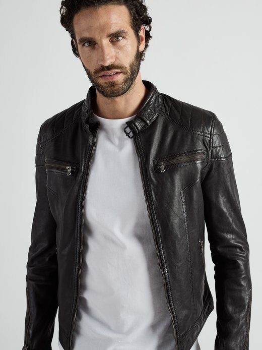 Herren Lederjacke