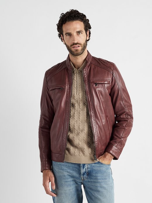 Herren Lederjacke