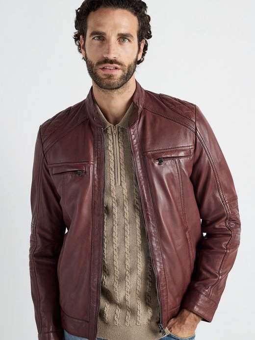 Herren Lederjacke