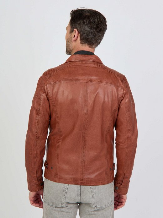 Herren Lederjacke