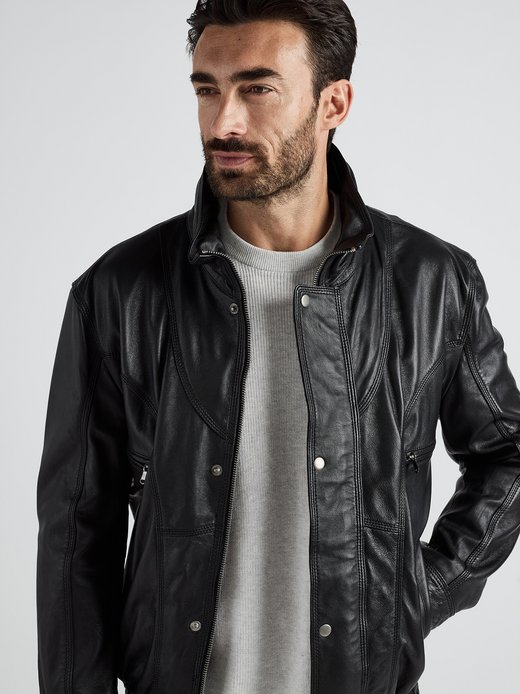 Herren Lederjacke