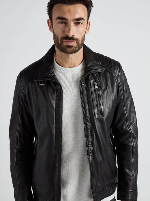 Herren Lederjacke