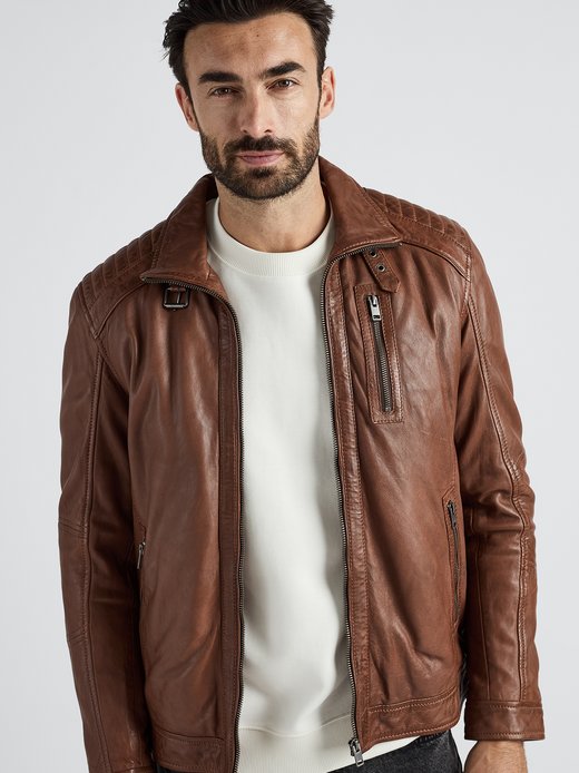Herren Lederjacke