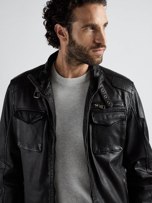 Herren Lederjacke