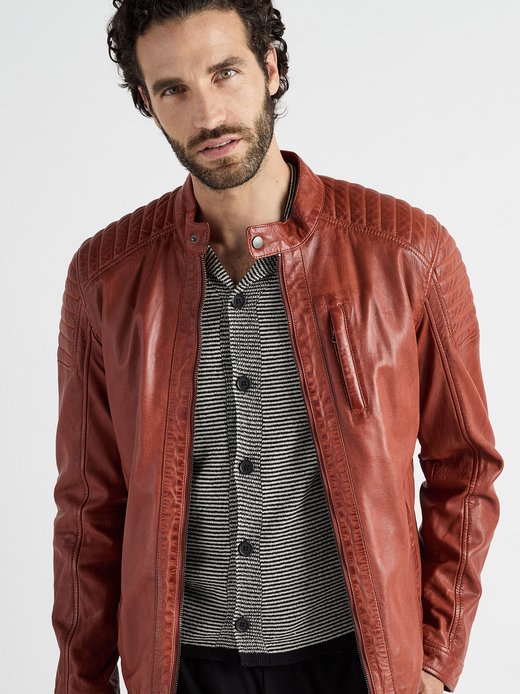 Herren Lederjacke
