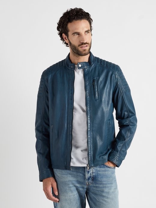 Herren Lederjacke