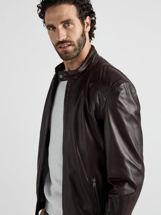 Herren Lederjacke