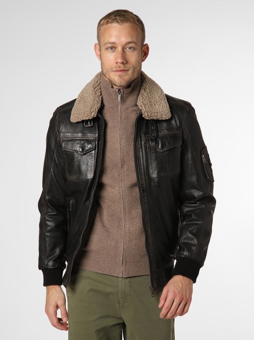 Herren Lederjacke