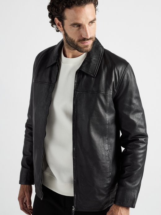 Herren Lederjacke