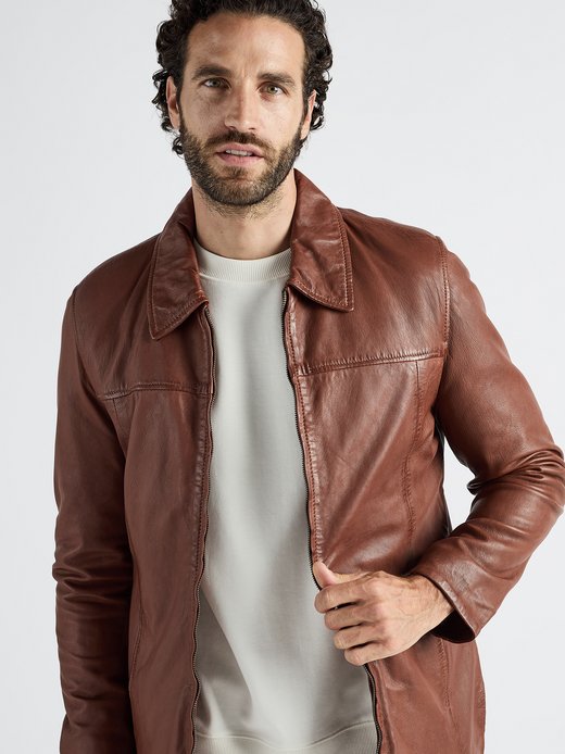 Herren Lederjacke